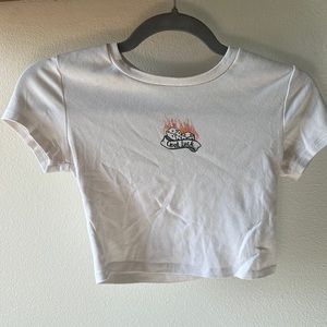 Garage, good luck baby tee